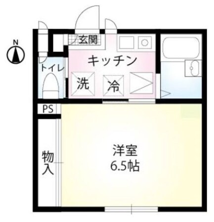 フォンテーヌの物件間取画像